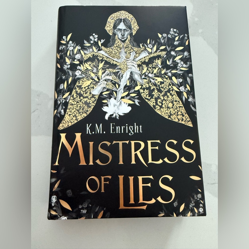 K.M. Enright ‘Mistress of Lies’ Hardcover Signed